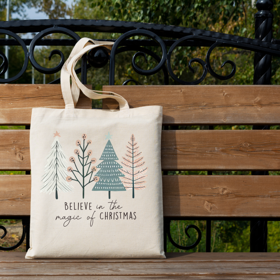 Believe In The Magic Of Christmas Tote
