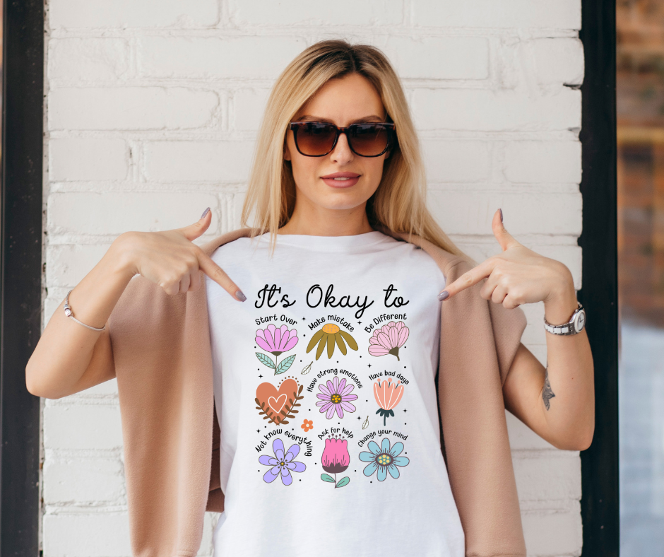 It's Ok Mental Health Awareness Tee