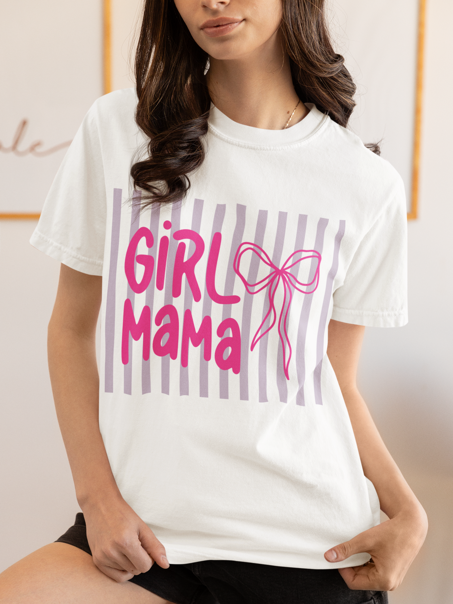 Girl Mama Unisex 100% Preshrunk Cotton Tee