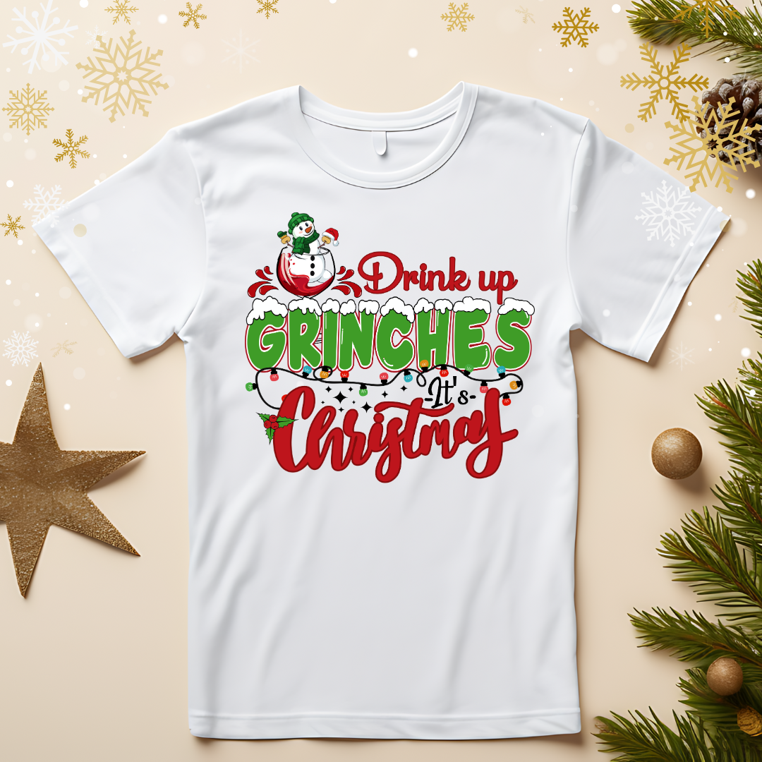 Drink Up Grinches Tee