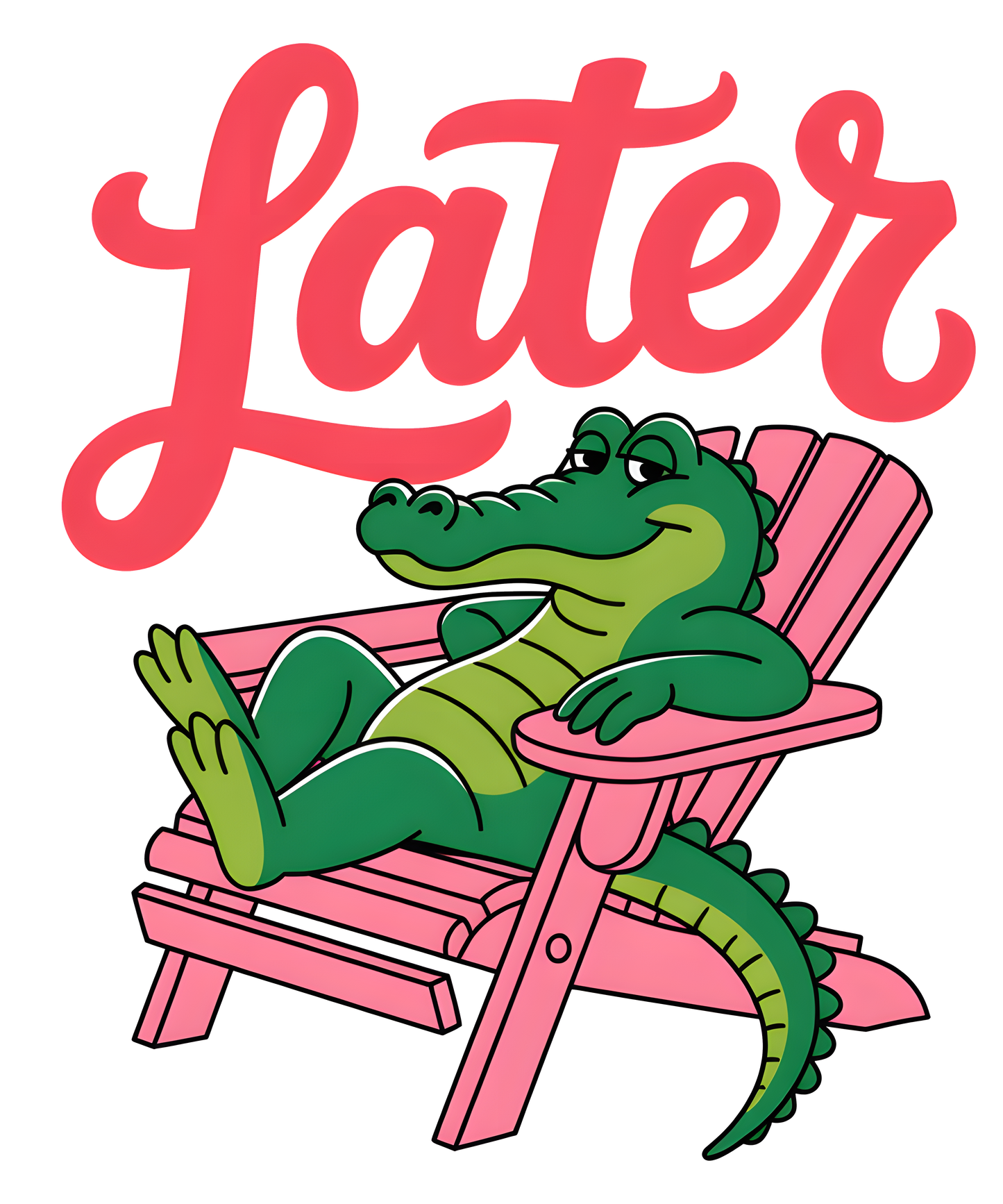 Later Gator Ready To Press Heat Transfer