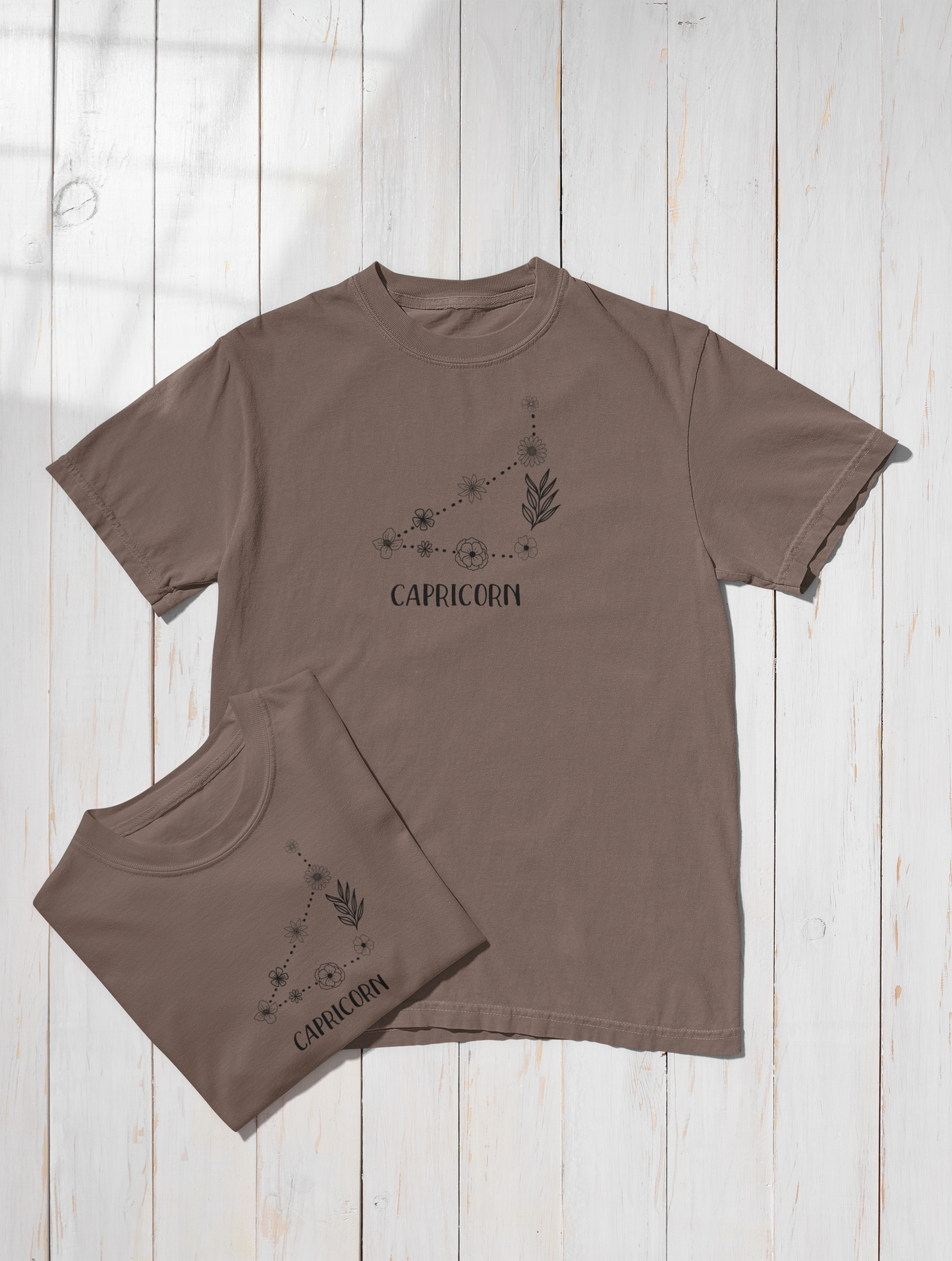 Floral Capricorn Tee