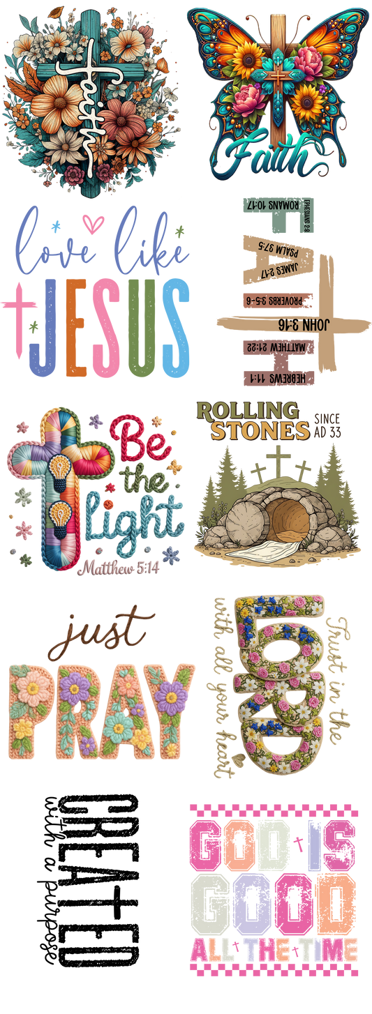 Saved By Grace Gang Sheet