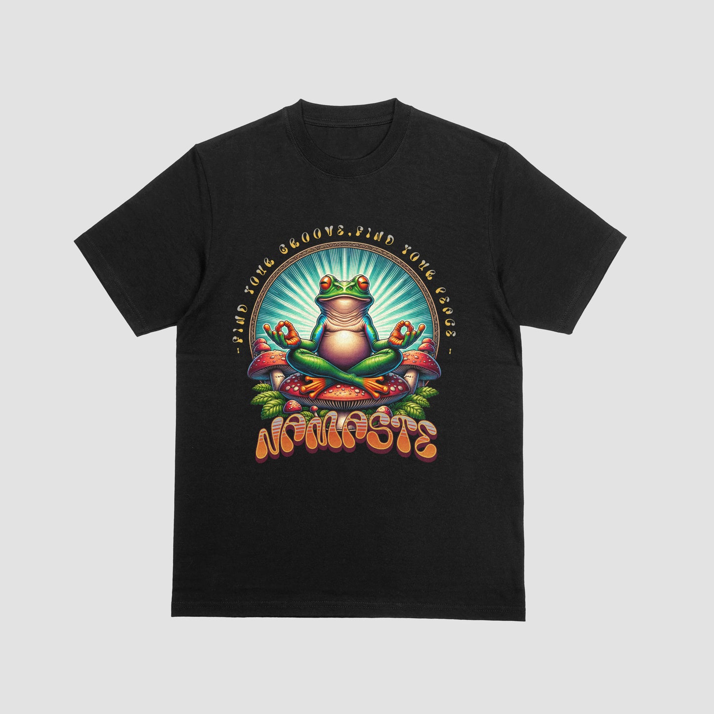 Namaste Frog Vibes Tee