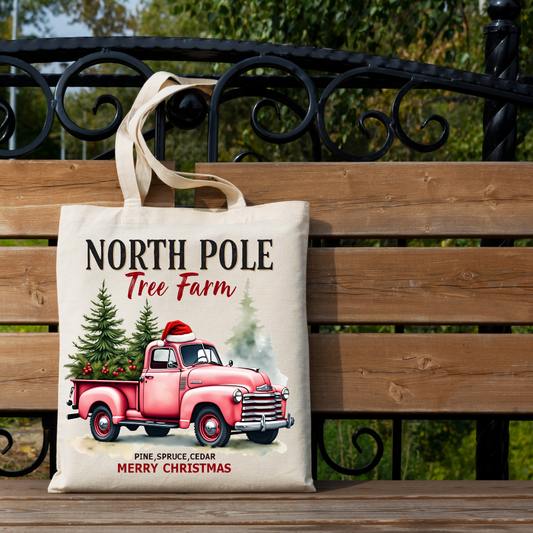 Pretty In Pink North Pole Tote