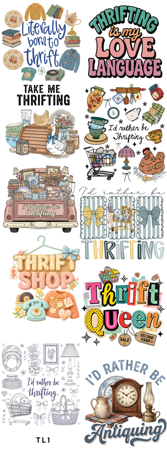 Thrifted and Gifted Gang Sheet