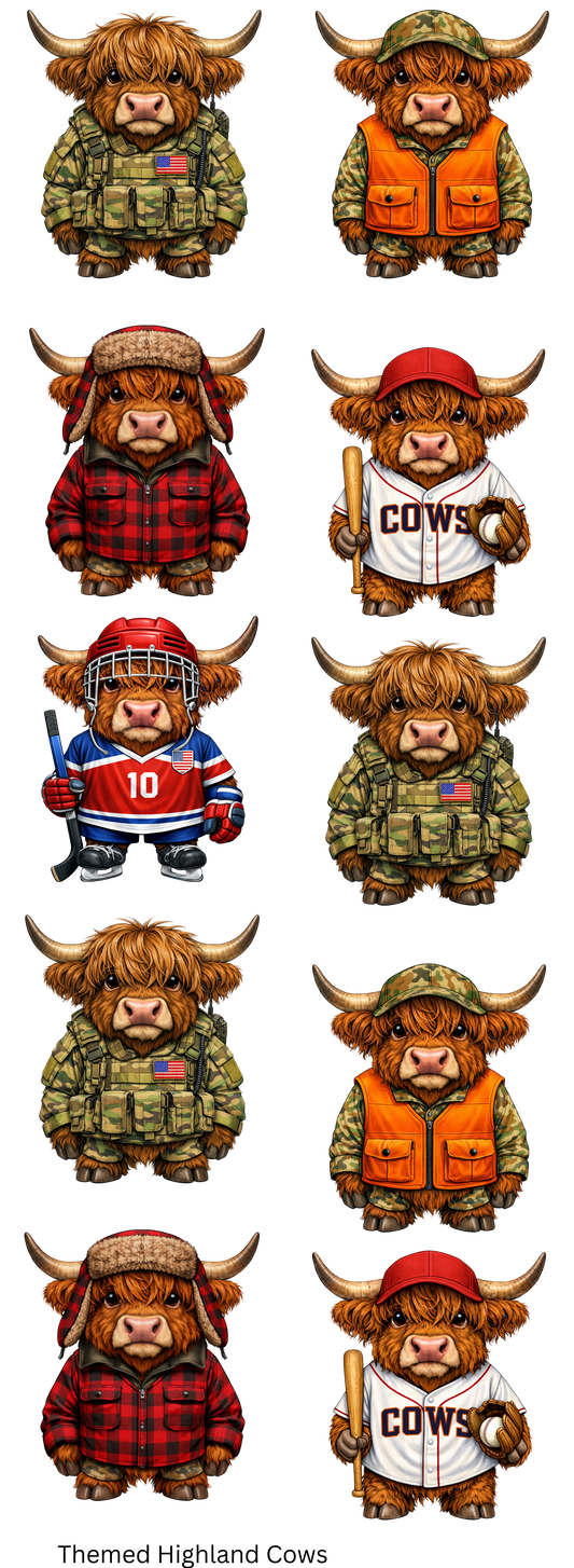 Highland Hero Gang Sheet